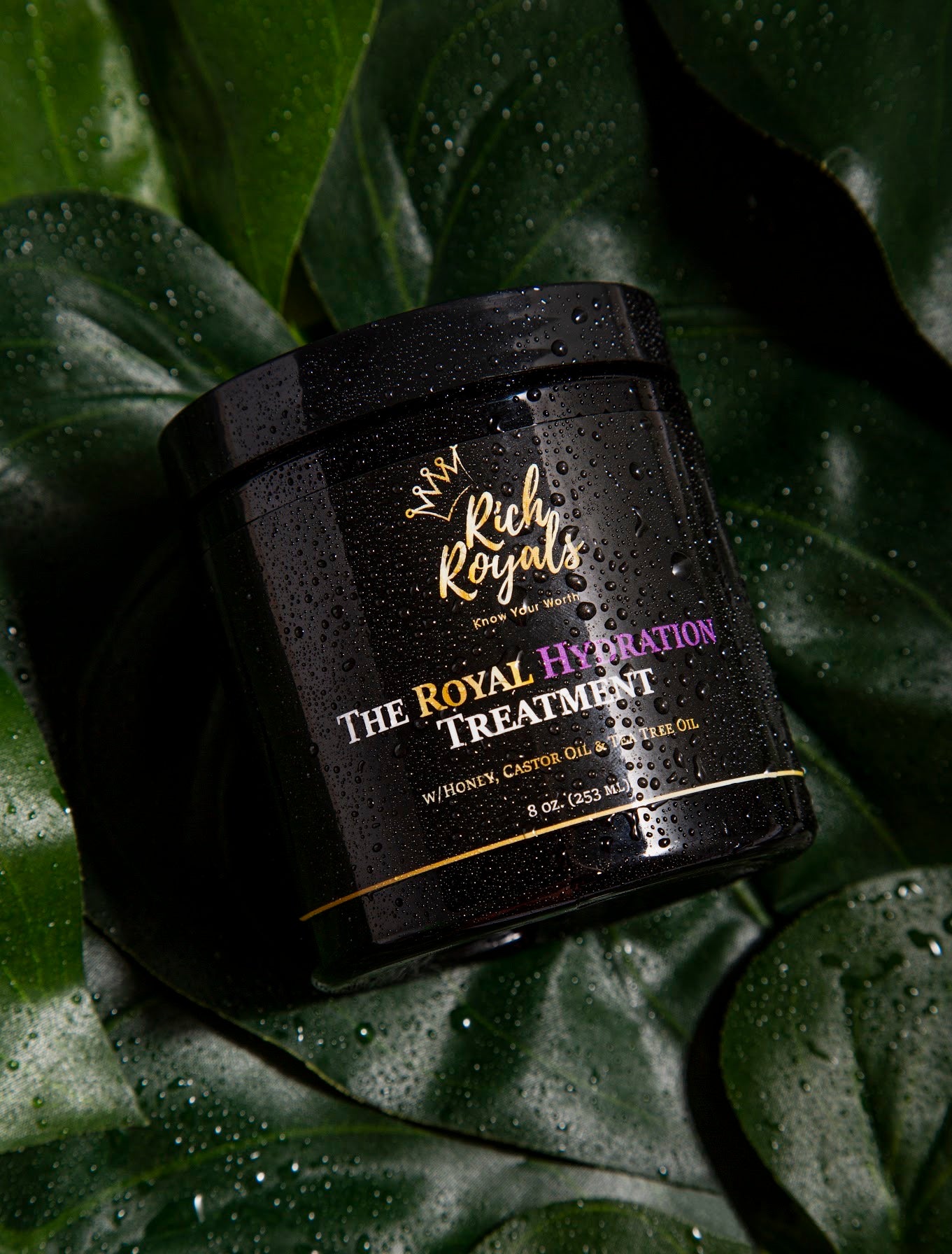 The “Royal Hydration Treatment” Deep Conditioner 8 oz (253 ml)